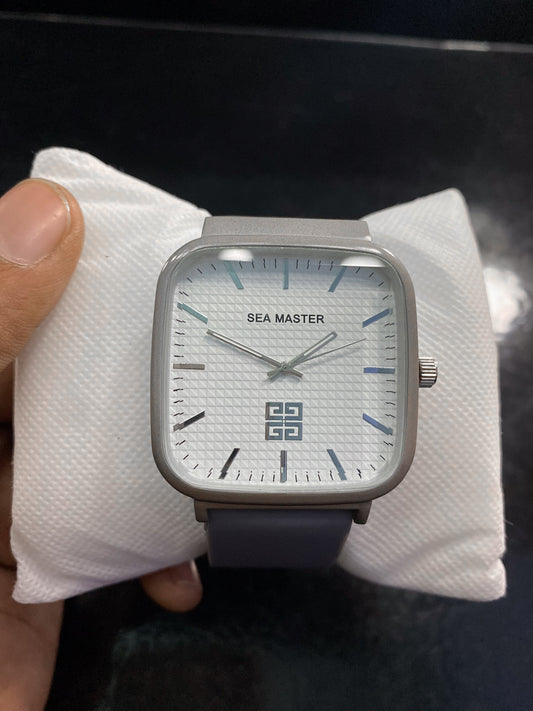 Grey & White Watch (Sea Master)